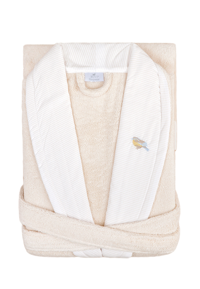 Халат "SPRING", экрю вид 2