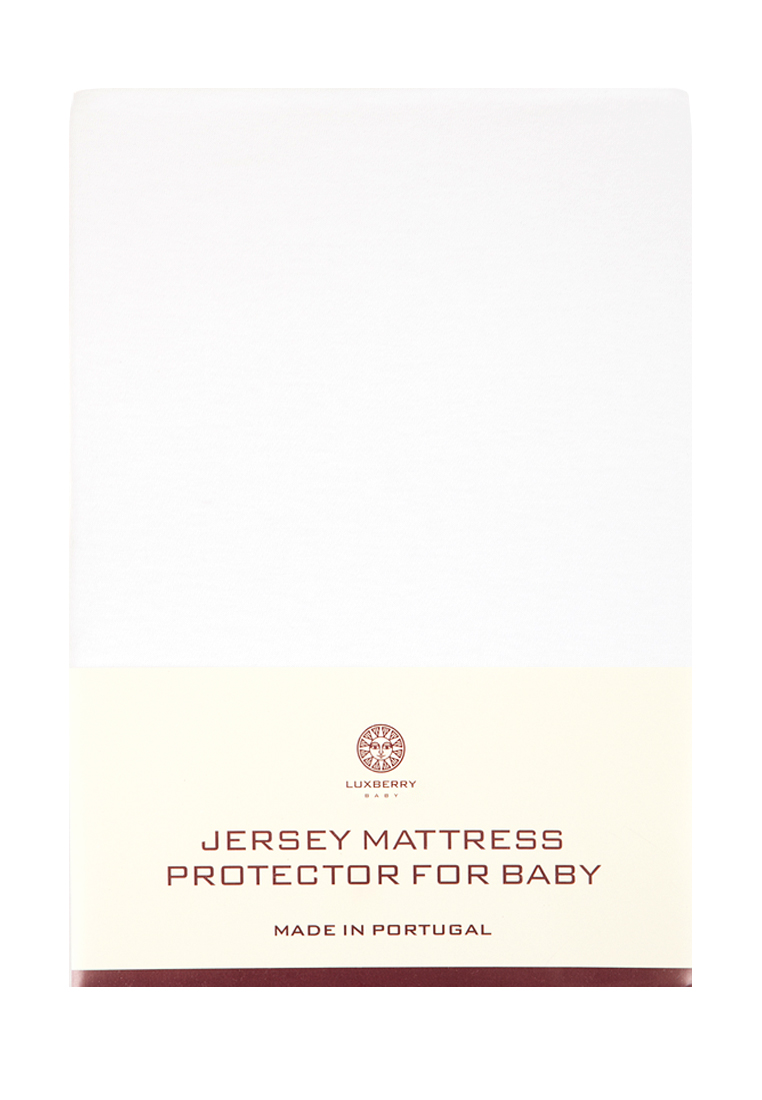 Детский непромокаемый наматрасник на резинке, белый