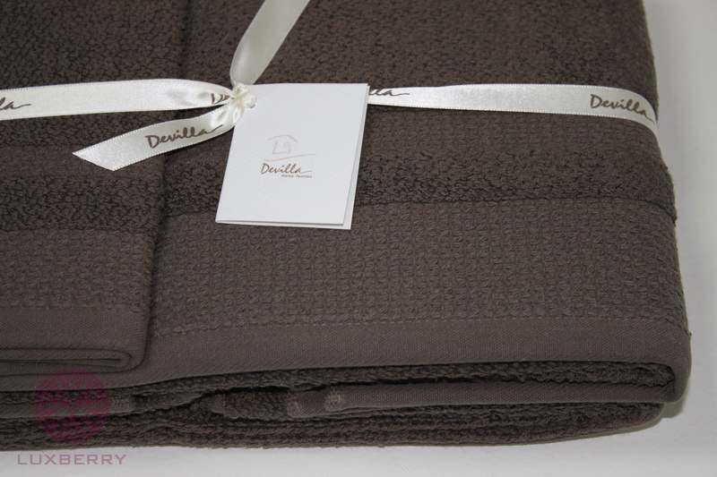 Полотенце "BATH & CO",цвет: коричневый вид 2