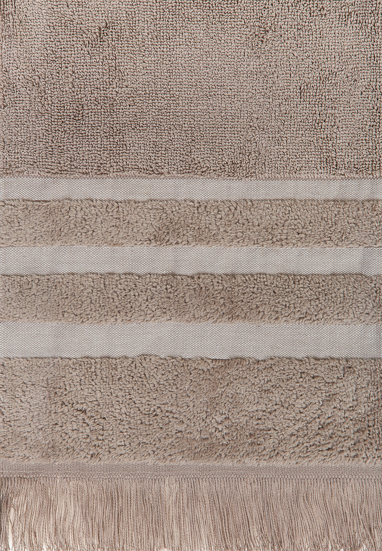 Полотенце ISLAND, 100% хлопок, 520г/м2, мокрый песок вид 2