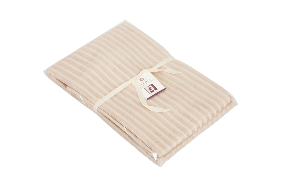 Шторы на петлях "CURTAIN LINE",  р-р: 250х310, экрю вид 2