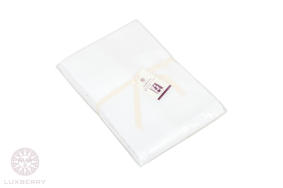 Шторы на петлях "CURTAIN LINE",  р-р: 250х310, белый вид 2