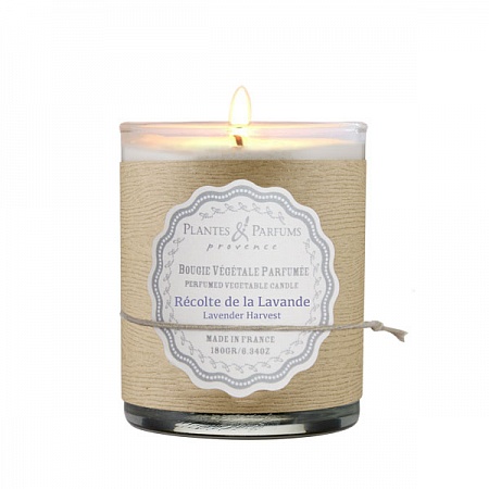 Ароматическая свеча 180 гр Лавандовые поля