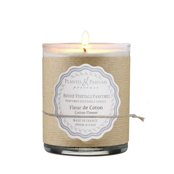Ароматическая свеча 180 гр Цветок хлопка
