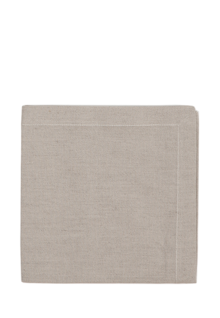Набор из 6 салфеток "EMY", р-р: 40х40см(6шт), цвет: льняной