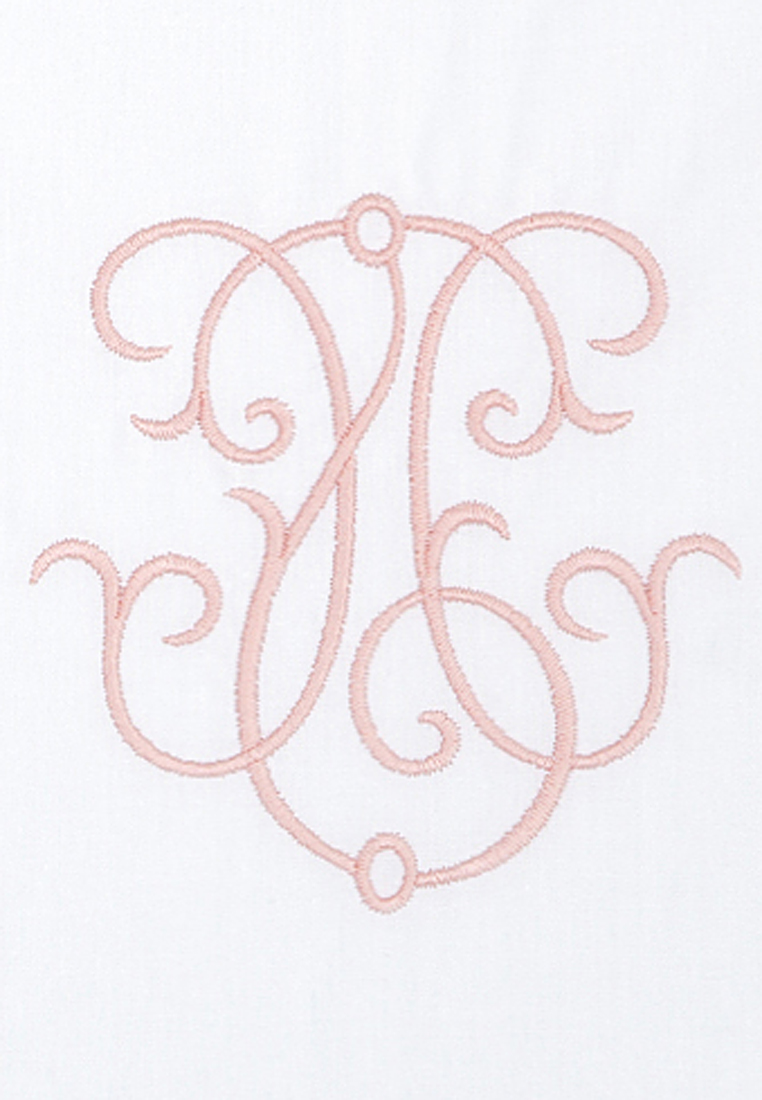 Чехол для бортика "ВЕНЗЕЛЬ", р-р: 45x195см, цвет: белый/розовый вид 4