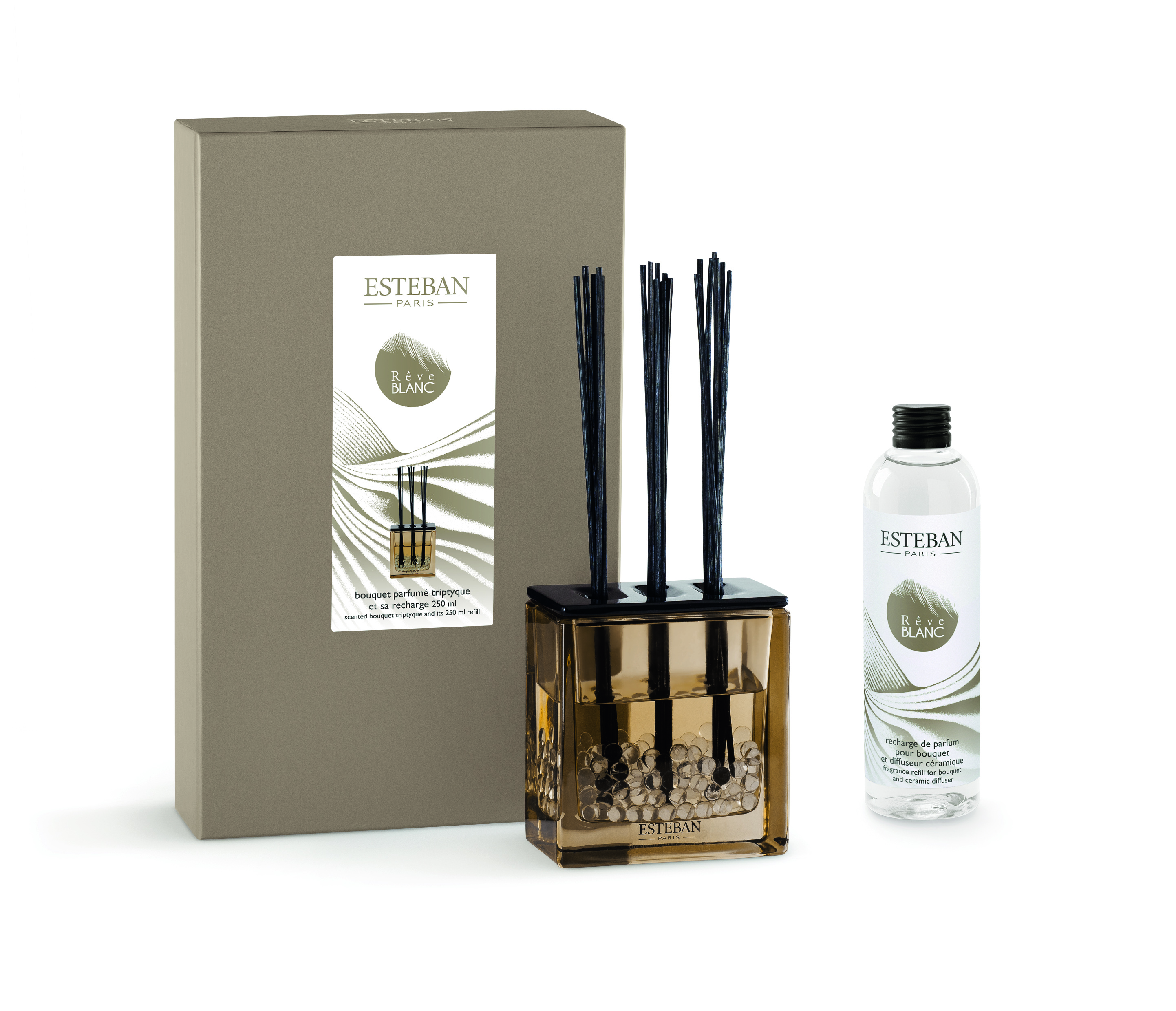 Ароматический деко букет 250 мл Белый сон