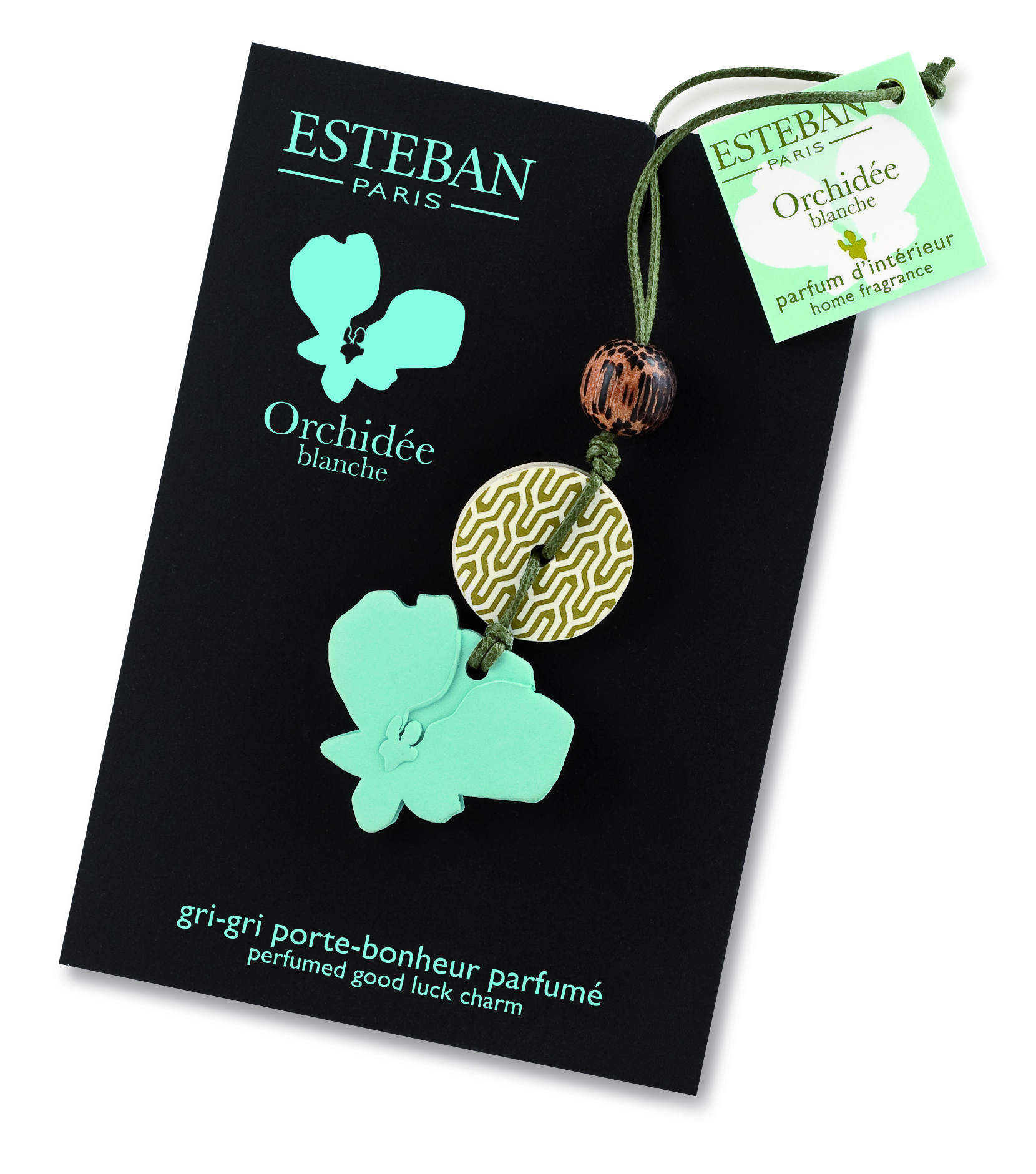 Арома брелок Белая Орхидея (Новый формат)