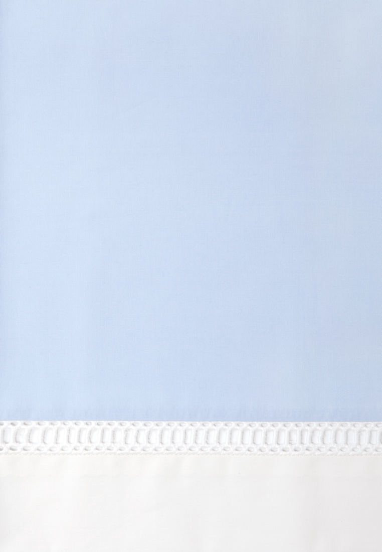 Пододеяльник ВЕСЕННИЙ САД, Хлопок 100% , перкаль, голубой/экрю вид 4