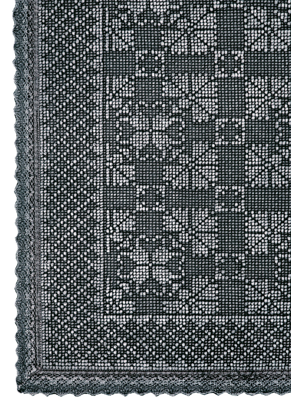 Коврик "VINTAGE2", р-р: 70 х 100 см, цвет: темно-серый вид 2