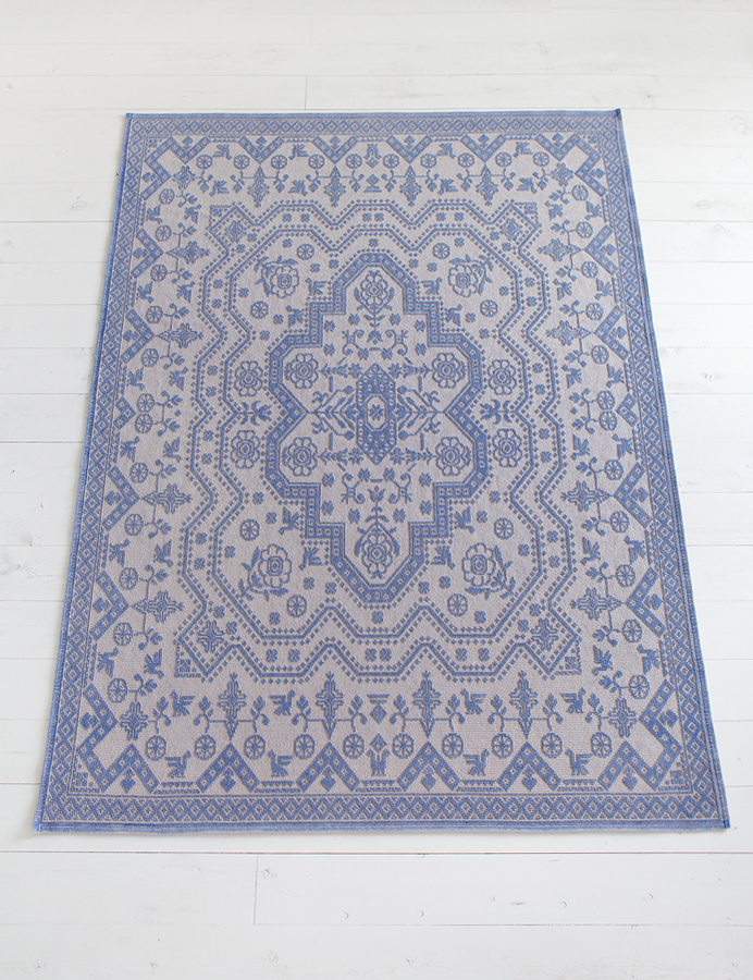 Ковер  "HILDA", р-р: 150х200 см, цвет: голубой/бежевый