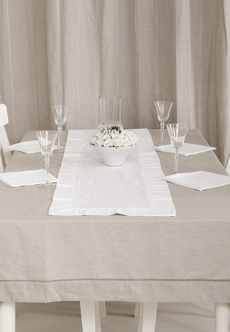 Скатерть "EMY", экрю/песочный вид 4