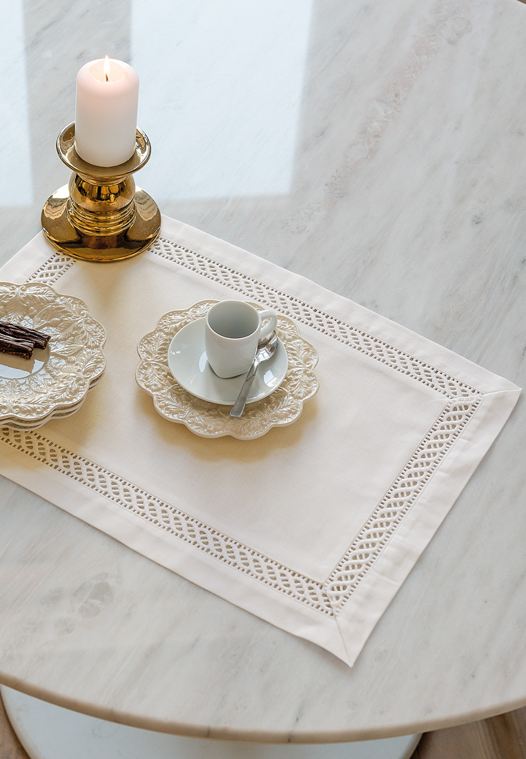Скатерть коллекции "HOLIDAY", экрю вид 4