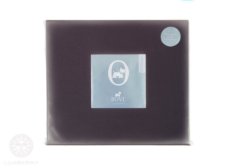 Простыня прямая (SB), "KIOTO", горький шоколад