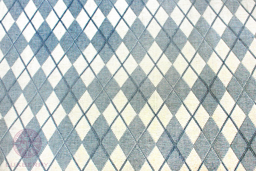 Покрывало "DALLAS", голубой/бежевый вид 2