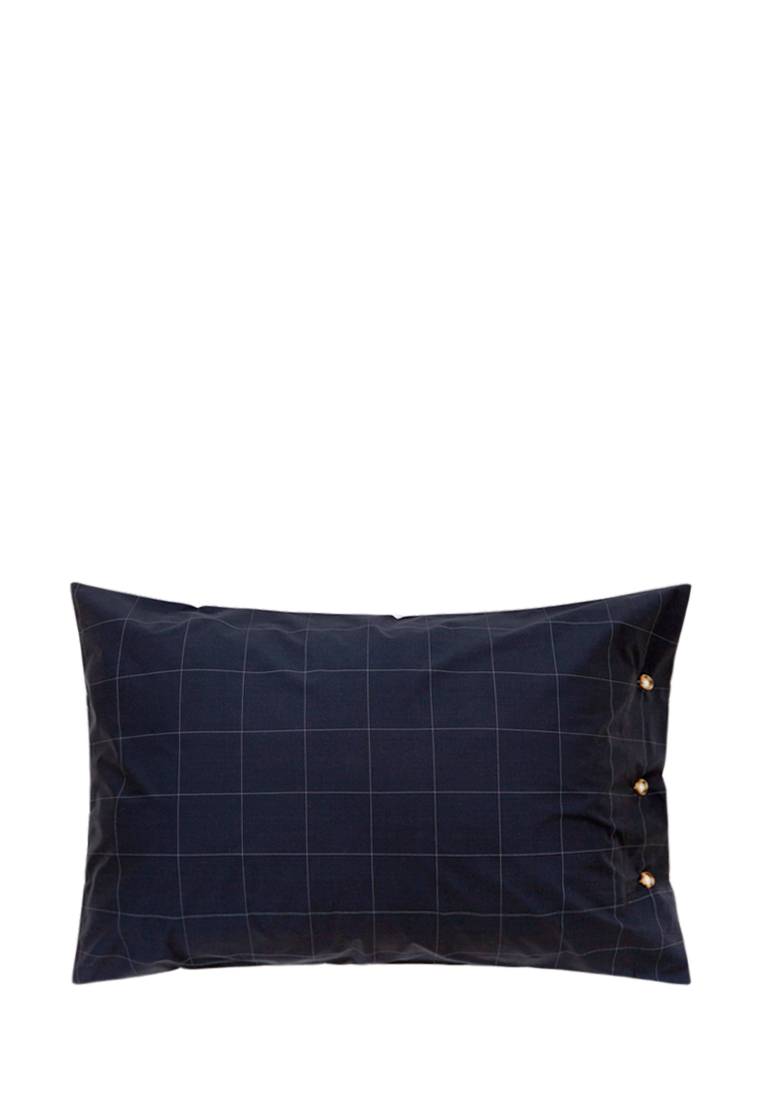 Наволочка GOOD NIGHT, перкаль, синий