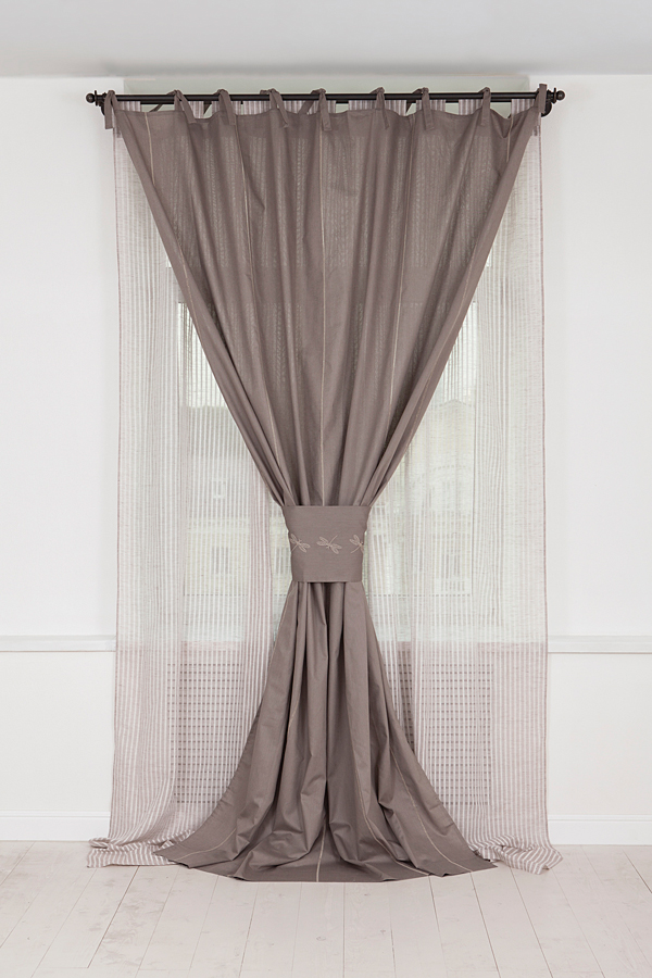 Штора на зав.с подхватом "GARDEN",  р-р: 180х300, бежевый